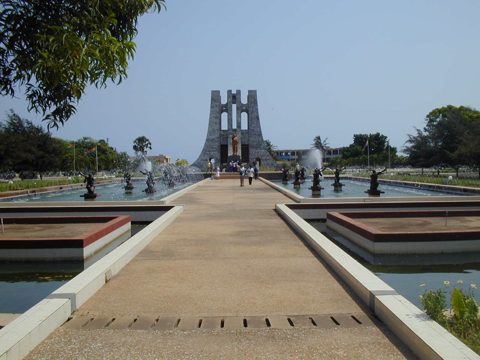 Kwame Nkrumah memorial mausoleum in Accra