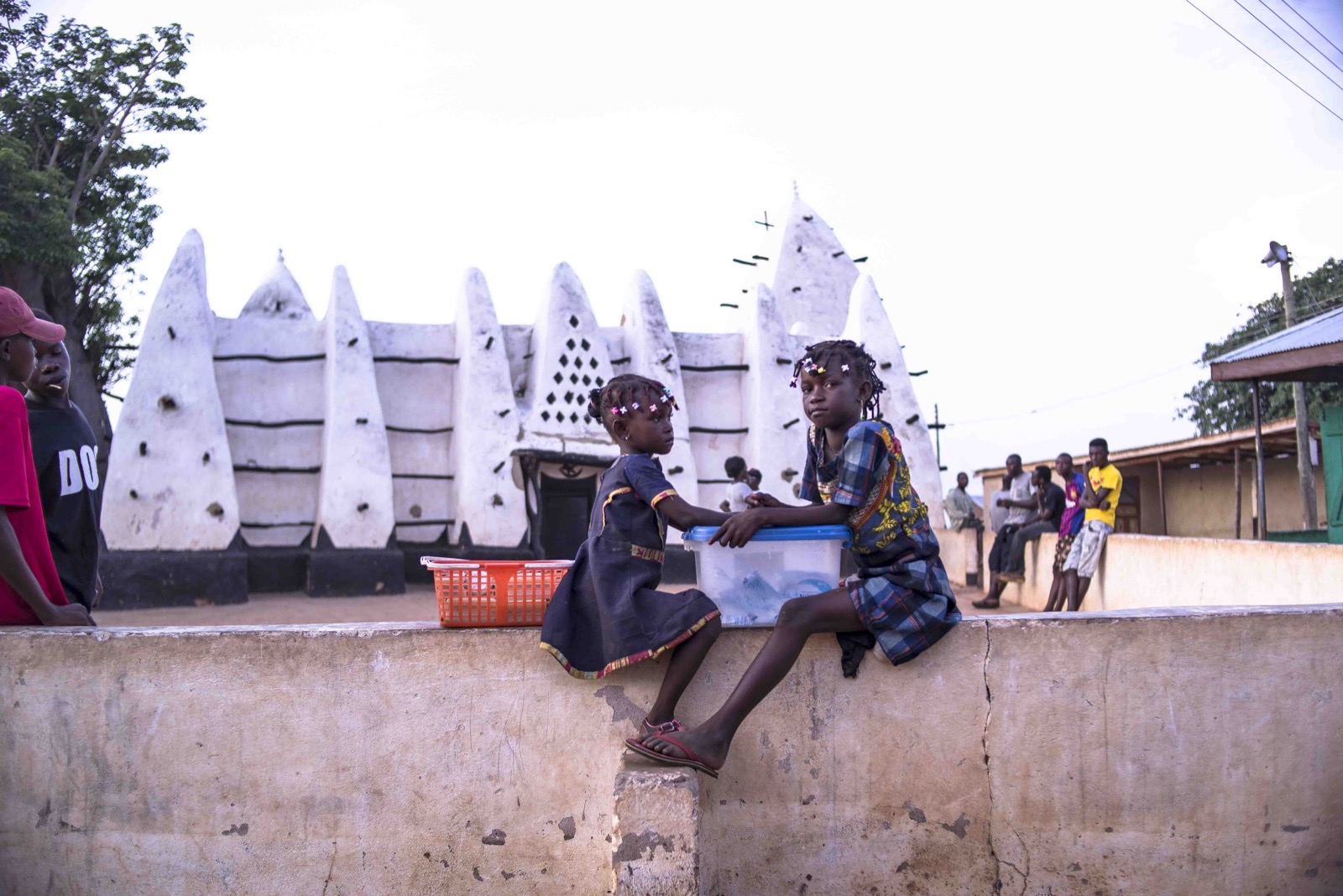 Earthen Larabanga Mosque in northern Ghana