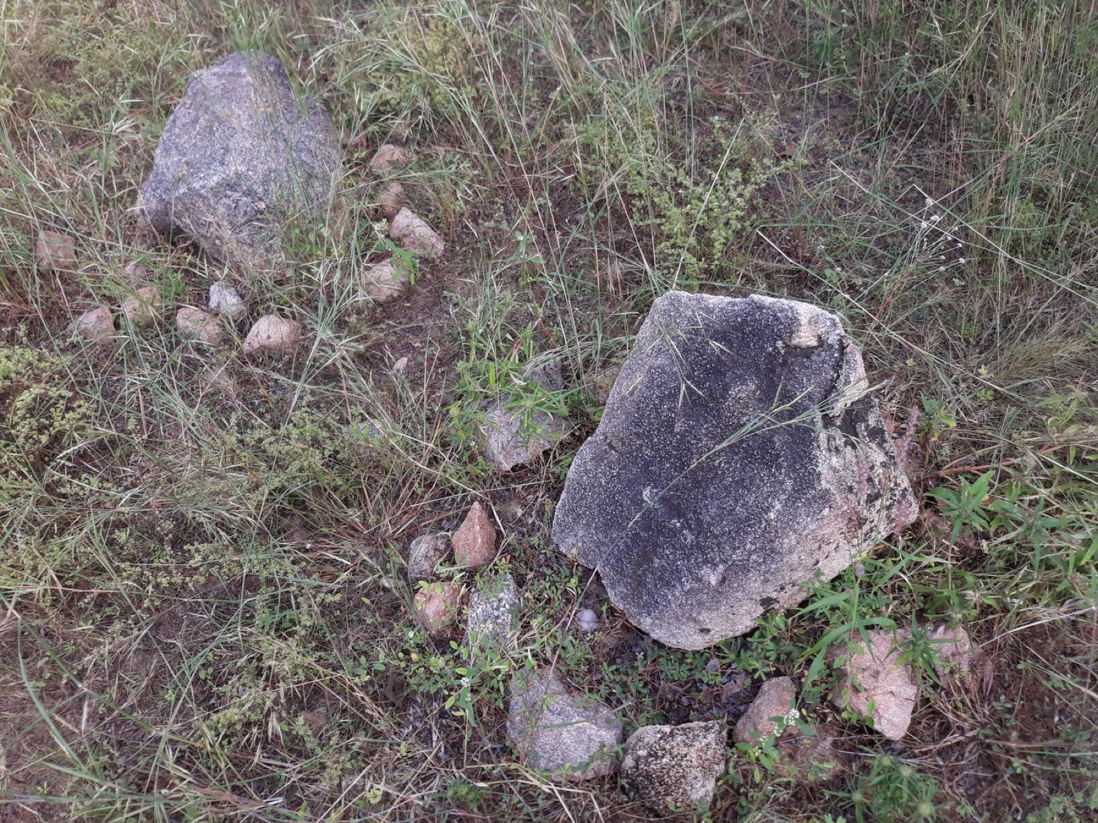 Stone landscape at Pikworo Slave Camp in northern Ghana